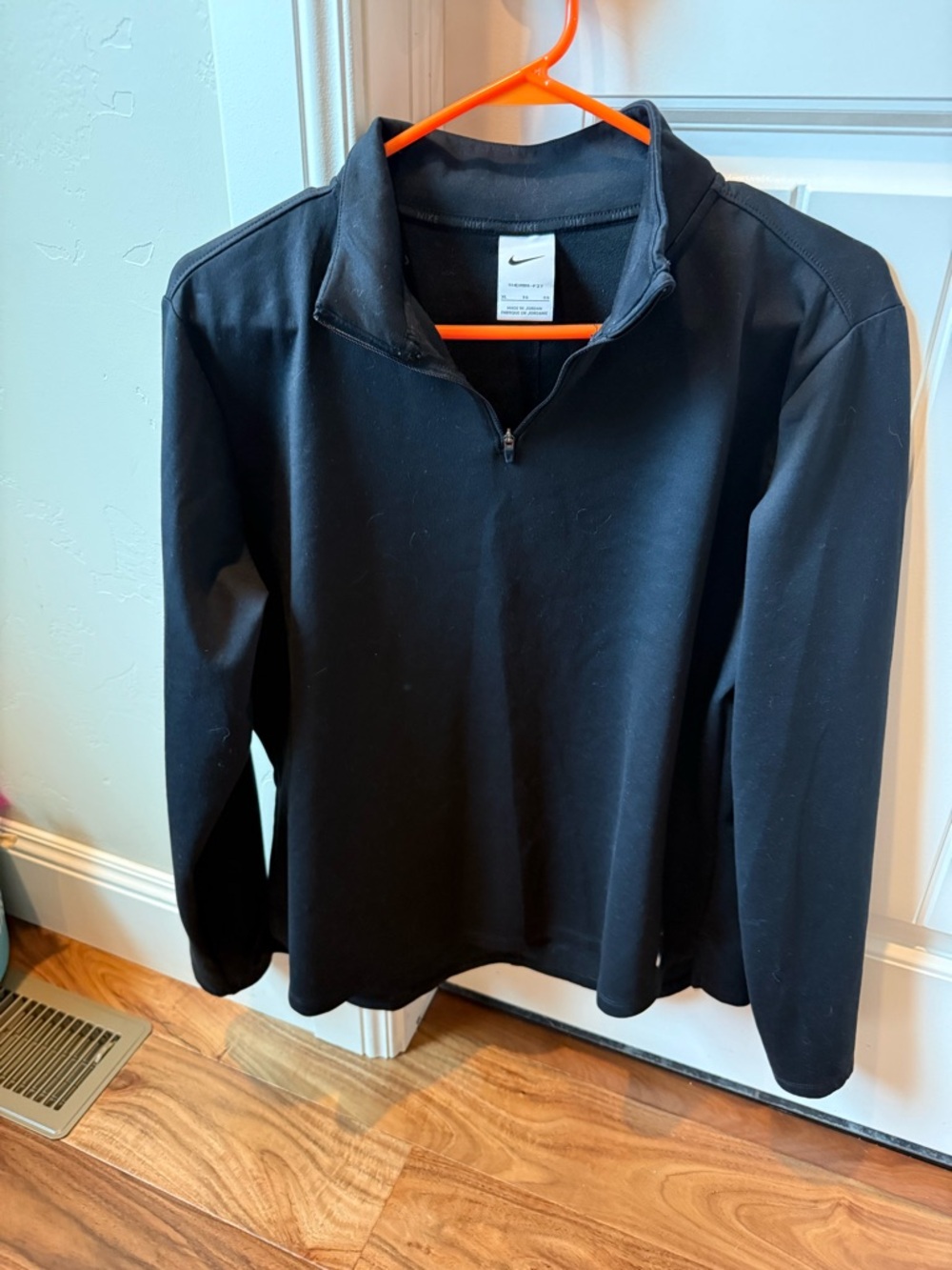 Nike Black Quarter-Zip Sweater